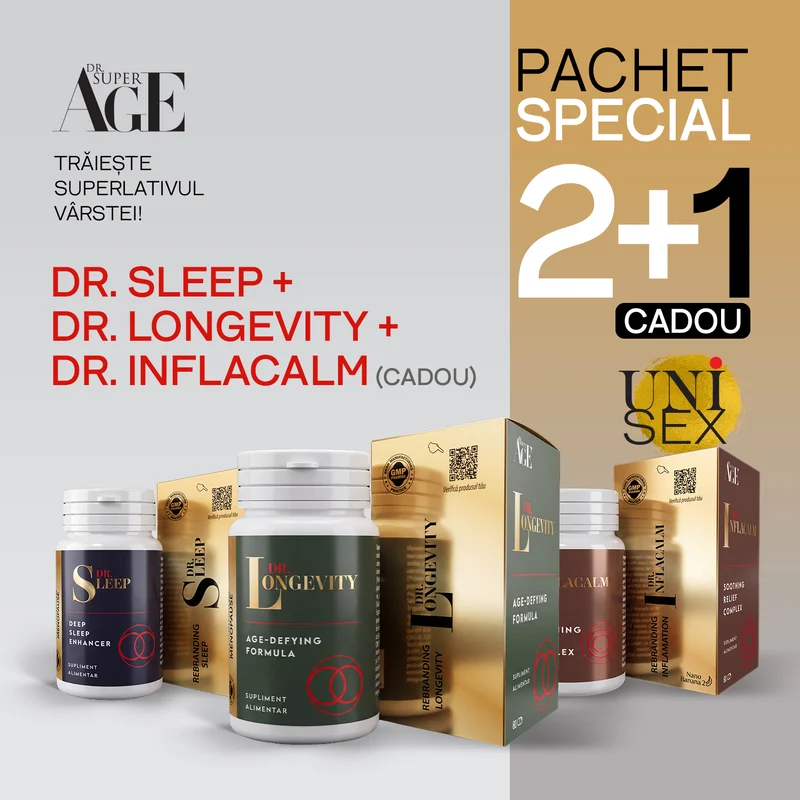 Dr. Sleep + Dr. Longevity + Dr. Inflacalm gratis