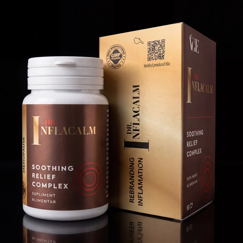 Dr. Inflacalm (60 cps) – Supliment natural antiinflamator