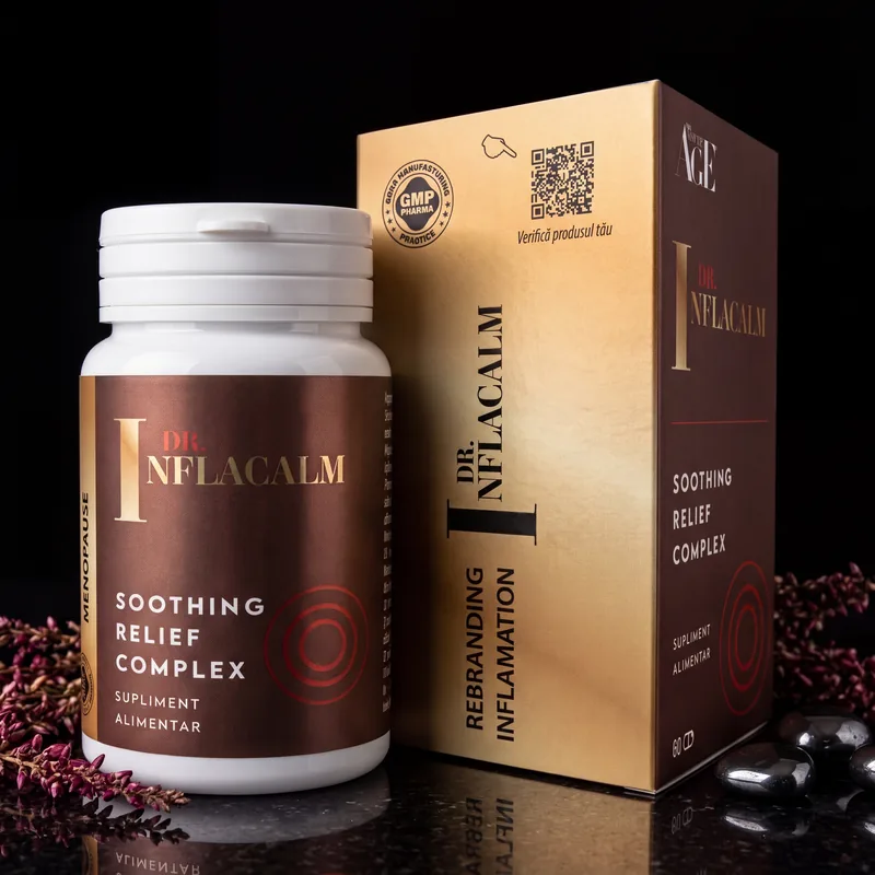 Dr. Inflacalm (60 cps) – Supliment natural antiinflamator