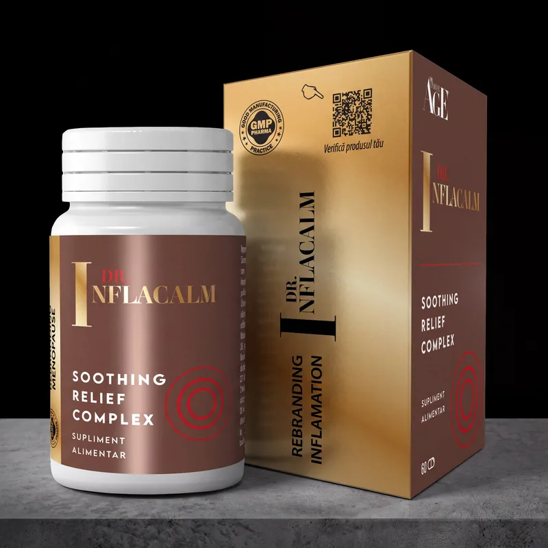 Dr. Inflacalm (60 cps) – Supliment natural antiinflamator