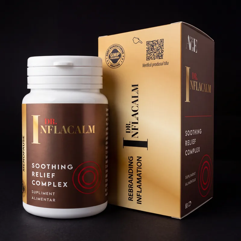 Dr. Inflacalm (60 cps) – Supliment natural antiinflamator