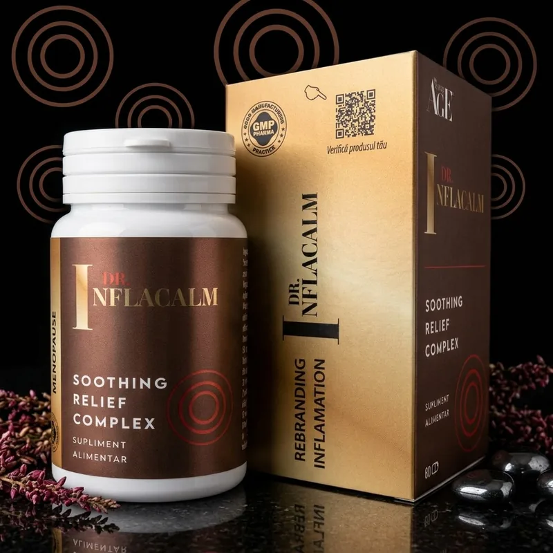 Dr. Inflacalm (60 cps) – Supliment natural antiinflamator