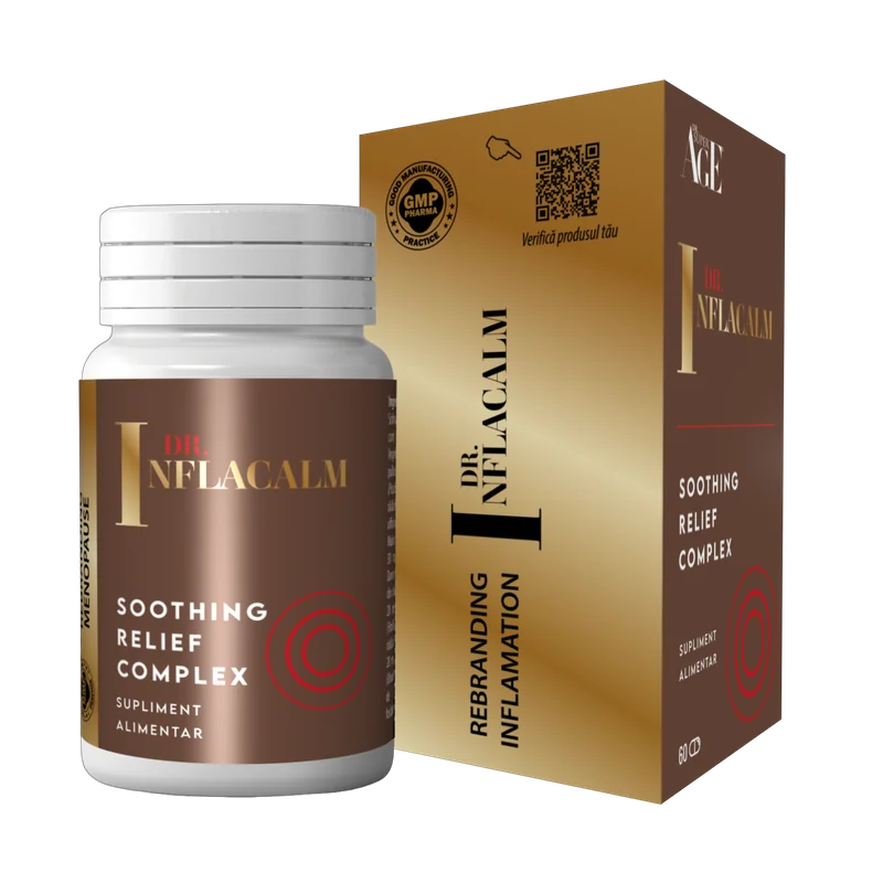 Dr. Inflacalm (60 cps) – Supliment natural antiinflamator