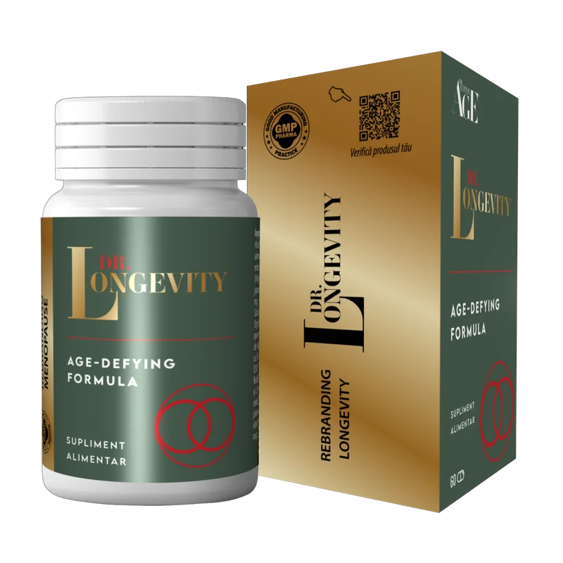 Dr. Longevity (60 cps) - Supliment pentru regenerare celulara